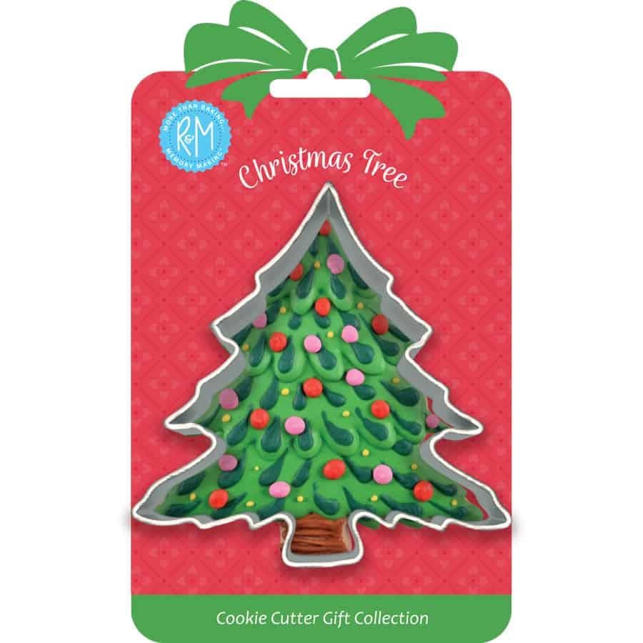 Christmas Tree Cookie Cutter 3.5" Carde