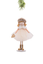 Girl Ornament with beret