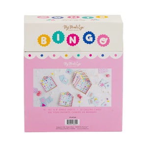 Christmas Gingerbread Family Bingo Game