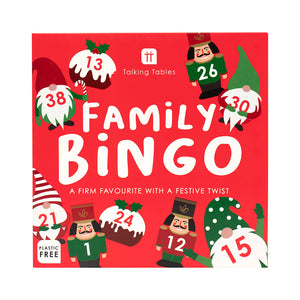 Nutcracker Christmas Family Bingo