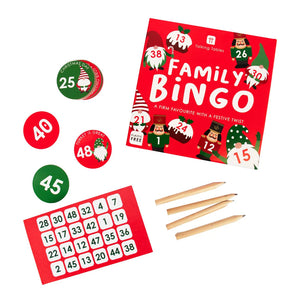 Nutcracker Christmas Family Bingo