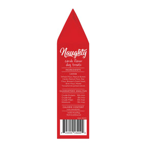 Naughty or Nice, Holiday Dog Treats, Peanut Butter & Carob