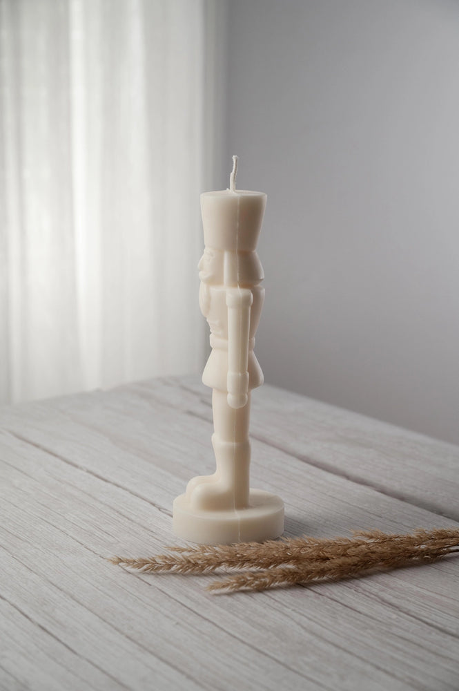 Nutcracker Candle | Christmas Candle | Soy Wax Candle