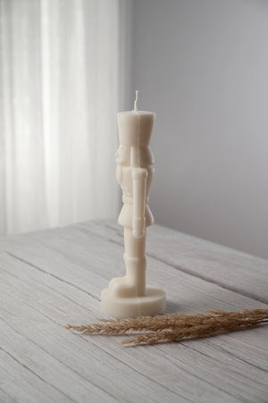 Nutcracker Candle | Christmas Candle | Soy Wax Candle
