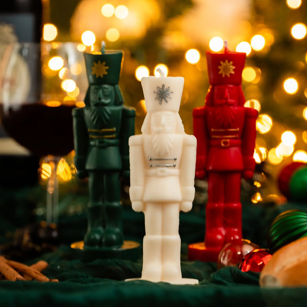 Nutcracker Candle | Christmas Candle | Soy Wax Candle