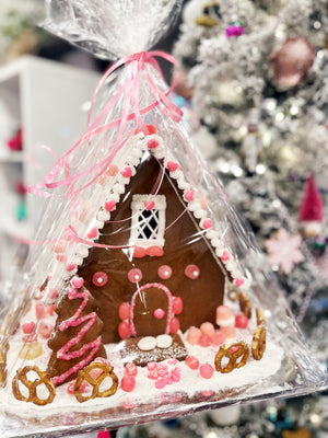 Fully Decorated Gingerbread House