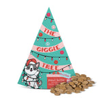 The Giggle Tree, Holiday Dog Treats, Peanut Butter, 6 oz