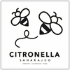 Citronella Outdoor Dining Candle - Matte Black